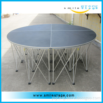 Portable Stage Equipment with Metal Telescopic Riser